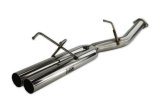 ISR Performance EP (Straight Pipes) Dual Tip Exhaust 3in - 89-94 (S13) Nissan 240sx thumbnail 4