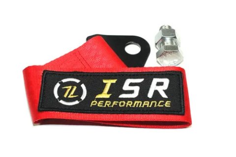 ISR Performance Universal Racing Tow Strap - Red thumbnail 2
