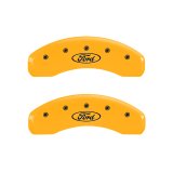 MGP 4 Caliper Covers Engraved F & R Oval Logo/Ford Yellow Finish Black Char 2007 Ford Expedition thumbnail 9