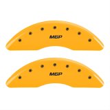 MGP 4 Caliper Covers Engraved Front & Rear MGP Yellow Finish Black Char 2009 Ford Expedition thumbnail 1