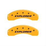 MGP 4 Caliper Covers Engraved Front & Rear Explorer/2011 Yellow Finish Black Char 2006 Ford Explorer thumbnail 2