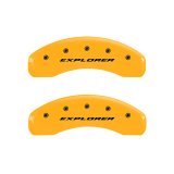 MGP 4 Caliper Covers Engraved Front & Rear Explorer Yellow Finish Black Char 2006 Ford Explorer thumbnail 9