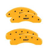 MGP 4 Caliper Covers Engraved Front & Rear MGP Yellow Finish Black Char 2000 Ford Ranger thumbnail 7