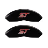 MGP 4 Caliper Covers Engraved Front & Rear No Bolts/St Black Finish Silver Char 2017 Ford Fusion thumbnail 7