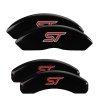MGP 4 Caliper Covers Engraved Front & Rear No Bolts/St Black Finish Silver Char 2017 Ford Fusion thumbnail 8