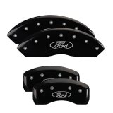 MGP 2 Caliper Covers Engraved Rear MGP Black Finish Silver Characters 2016 Ford Focus thumbnail 5