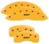 MGP 4 Caliper Covers Engraved Front & Rear MGP Yellow Finish Black Characters 2019 Ford Edge thumbnail 6