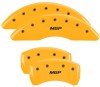 MGP 4 Caliper Covers Engraved Front & Rear MGP Yellow Finish Black Char 2019 Volkswagen Atlas thumbnail 6