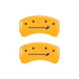 MGP 4 Caliper Covers Engraved F & R w/ Stripes/Dodge Yellow Finish Black Char 2006 Dodge Charger thumbnail 9