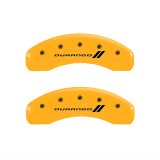 MGP 4 Caliper Covers Engraved F & R w/ Stripes/Durango Yellow Finish Black Char 2007 Dodge Durango thumbnail 2