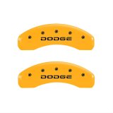 MGP 4 Caliper Covers Engraved F & R Broken D/Dodge Yellow Finish Black Char 2007 Dodge Durango thumbnail 2