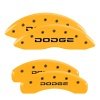 MGP 4 Caliper Covers Engraved F & R Broken D/Dodge Yellow Finish Black Char 2007 Dodge Durango thumbnail 8