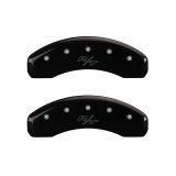 MGP 4 Caliper Covers Engraved Front Charger Rear RT Black Finish Silver Char 2016 Dodge Challenger thumbnail 9