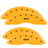 MGP 4 Caliper Covers Engraved Front & Rear MGP Yellow Finish Black Char 2010 Dodge Ram 2500 thumbnail 7