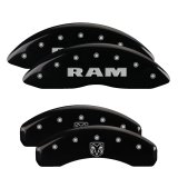 MGP 4 Caliper Covers Engraved Front Ram Rear Ramhead Yellow Finish Black Char 2010 Dodge Ram 2500 thumbnail 7