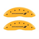 MGP 4 Caliper Covers Engraved F & R w/ Stripes/Dodge Yellow Finish Black Char 2006 Dodge Durango thumbnail 1