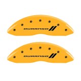 MGP 4 Caliper Covers Engraved F & R w/ Stripes/Durango Yellow Finish Black Char 2006 Dodge Durango thumbnail 1