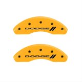MGP 4 Caliper Covers Engraved F & R w/ Stripes/Dodge Yellow Finish Black Char 2001 Dodge Stratus thumbnail 1