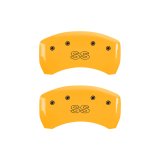 MGP 4 Caliper Covers Engraved Front & Rear Classic/SS Yellow Finish Black Char 2000 Chevrolet Camaro thumbnail 6