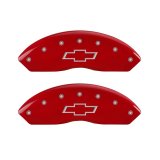 MGP 4 Caliper Covers Engraved Front & Rear MGP Yellow Finish Black Char 2008 Chevrolet Trailblazer thumbnail 7