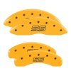 MGP 4 Caliper Covers Engraved F & R Trailblazer SS Yellow Finish Black Char 2008 Chevy Trailblazer thumbnail 8