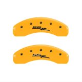 MGP 4 Caliper Covers Engraved Front & Rear Ssr Yellow Finish Black Char 2004 Chevrolet SSR thumbnail 2