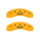 MGP 4 Caliper Covers Engraved Front & Rear Trailblazer SS Yellow Finish Black Char 2004 Chevy SSR thumbnail 9