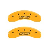 MGP 4 Caliper Covers Engraved F & R Avalanche SS Yellow Finish Blk Char 2008 Chevy Express 2500 thumbnail 9