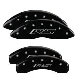 MGP 4 Caliper Covers Engraved Front & Rear Impala Style/Ss Yellow Finish Blk Char 2000 Chevy Impala thumbnail 6