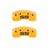 MGP 4 Caliper Covers Engraved Front & Rear Monte Carlo SS Yellow Finish Black Char 2002 Chevy Impala thumbnail 5
