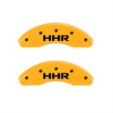 MGP 2 Caliper Covers Engraved Front & Rear HHR Yellow Finish Black Char 2010 Chevy HHR thumbnail 1