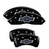 MGP 4 Caliper Covers Engraved F & R 100 Anniversary Black Finish Silver Char 2019 Chevrolet Colorado thumbnail 1
