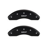 MGP 4 Caliper Covers Engraved F & R 100 Anniversary Red Finish Silver Char 2019 Chevrolet Colorado thumbnail 4