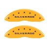 MGP 2 Caliper Covers Eng Front Silverado Yellow Finish Blk Char 05 Chevy Silverado 1500 thumbnail 7