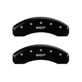 MGP 2 Caliper Covers MGP Black Finish Silver Characters 2018 Chevrolet Tahoe thumbnail 1