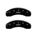 MGP 2 Caliper Covers MGP Black Finish Silver Characters 2018 Chevrolet Tahoe thumbnail 2