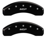 MGP 2 Caliper Covers MGP Black Finish Silver Characters 2018 Chevrolet Tahoe thumbnail 4