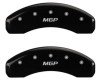 MGP 2 Caliper Covers MGP Black Finish Silver Characters 2018 Chevrolet Tahoe thumbnail 6