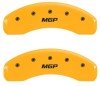 MGP 2 Caliper Covers MGP Yellow Finish Black Characters 2018 Chevrolet Tahoe thumbnail 6