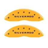 MGP 4 Caliper Covers Engraved Front & Rear MGP Yellow Finish Black Characters 2004 Audi S4 thumbnail 6