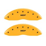 MGP 2 Caliper Covers Engraved Front MGP Yellow Finish Black Characters 2005 Toyota Tundra thumbnail 2