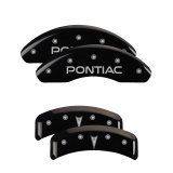 MGP 4 Caliper Covers Engraved Front & Rear MGP Yellow Finish Black Char 2009 Nissan Altima thumbnail 5