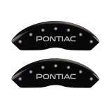 MGP 4 Caliper Covers Engraved Front Pontiac Rear Arrow Blk Finish Silver Char 2006 Pontiac Solstice thumbnail 1