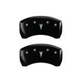 MGP 4 Caliper Covers Engraved Front Pontiac Rear Arrow Blk Finish Silver Char 2006 Pontiac Solstice thumbnail 9