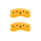 MGP 4 Caliper Covers Engraved Front Pontiac Rear Arrow Yellow Finish Blk Char 05 Pontiac Bonneville thumbnail 9