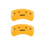 MGP 4 Caliper Covers Engraved Front & Rear MGP Yellow Finish Black Characters 2004 Saturn Ion thumbnail 9