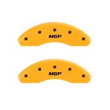 MGP 4 Caliper Covers Engraved Front & Rear MGP Yellow Finish Black Char 2004 Honda S2000 thumbnail 5