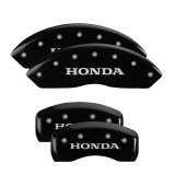 MGP 4 Caliper Covers Engraved Front & Rear MGP Yellow Finish Black Char 2004 Honda S2000 thumbnail 8
