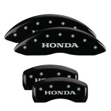 MGP 4 Caliper Covers Engraved Front & Rear Vtech Yellow Finish Black Char 2004 Honda Accord thumbnail 6