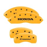 MGP 4 Caliper Covers Engraved Front Honda Rear Crosstour Yellow Finish Blk Char 11 Honda Crosstour thumbnail 6